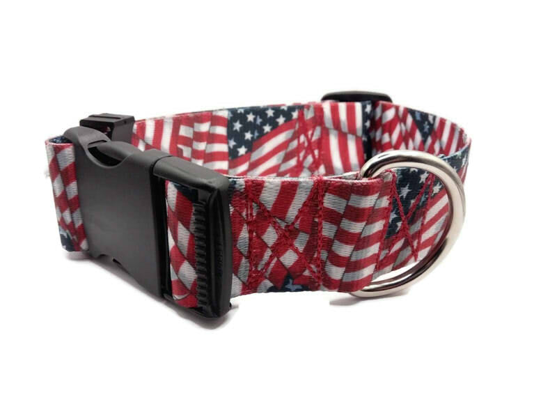 Patriotic Tribute buckle collar