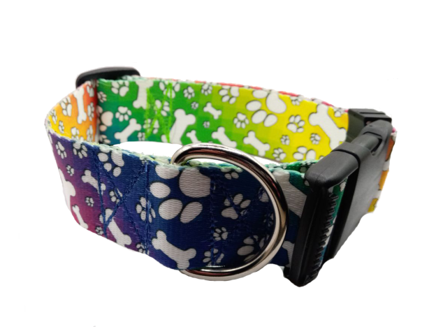 Trippy Dog buckle collar