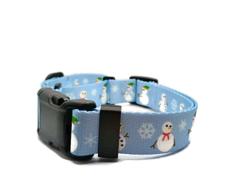 TSA Snowman Martingale Collar w buckle